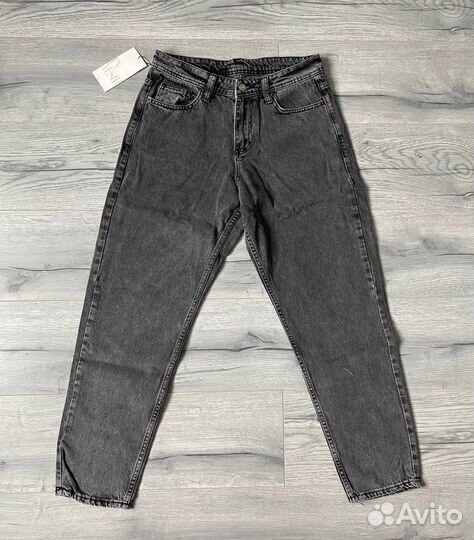 Мужские джинсы бананы черные