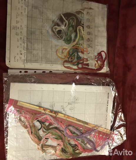 Две схемы для вышивки крестом