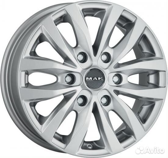 Mak Load 7x17 5x120 ET 60 Dia 65.1 (silver)