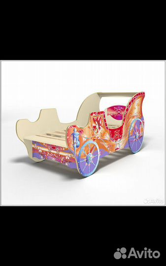 Детская кровать карета