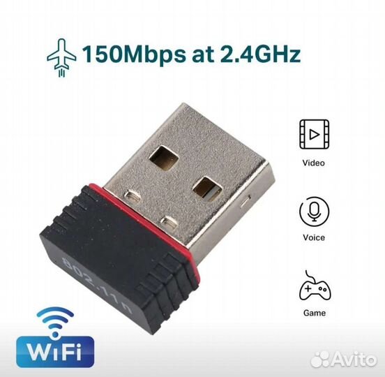 Мини usb WiFi адаптер
