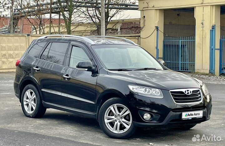 Hyundai Santa Fe 2.2 AT, 2011, 235 191 км