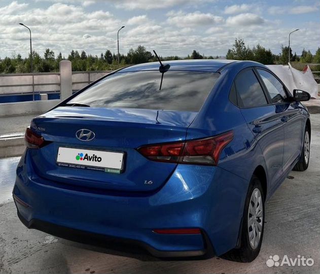 Hyundai Solaris 1.6 МТ, 2017, 45 550 км