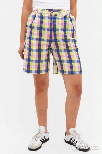 Monki Шорты в клетку на молнии с карманами EUR 44