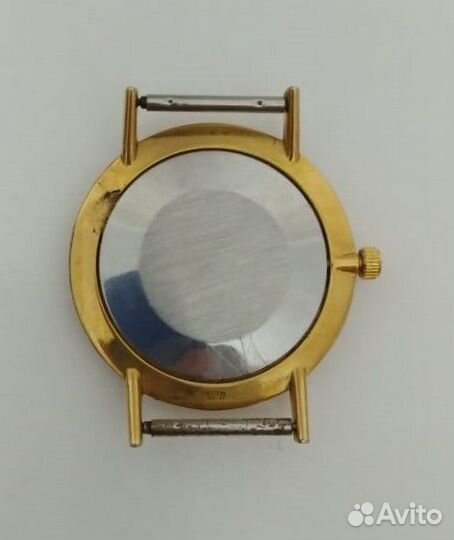 Антикварные позолоченные часы 