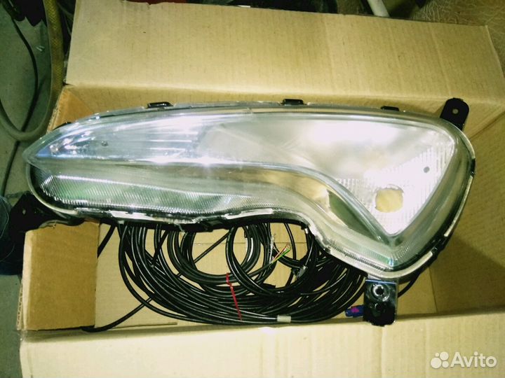Туманная фара туманка хендай салярис