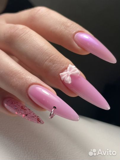 Маникюр с покрытием гель лак