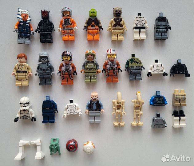 Минифигурки lego