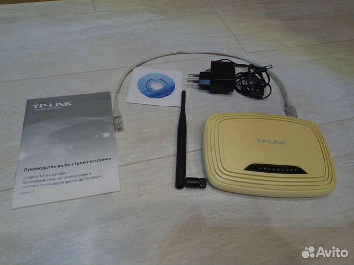 Wifi роутер tp-link Tl-WR741ND