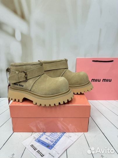 Ботинки / Полуботинки Miu Miu Размеры 36-40