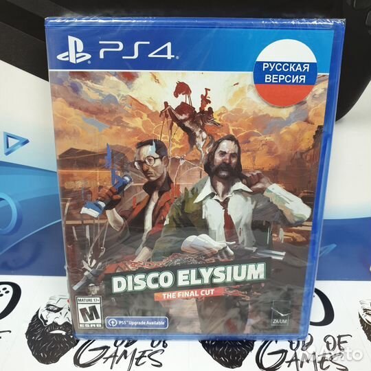 Диск PS4 Disco Elysium The Final Cut Новый