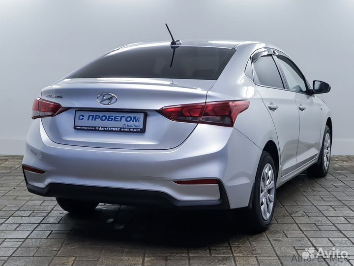 Hyundai Solaris 1.4 AT, 2018, 124 446 км
