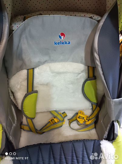 Санки коляска Ника 7 2 салат.цвет. Доставка