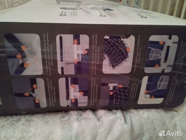 Большой манеж напольный детский бу