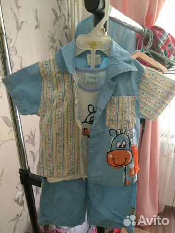 Костюмчик для малыша, б/у, р-р 80-52