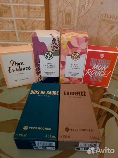 Парфюм ив роше, оригинал,новое