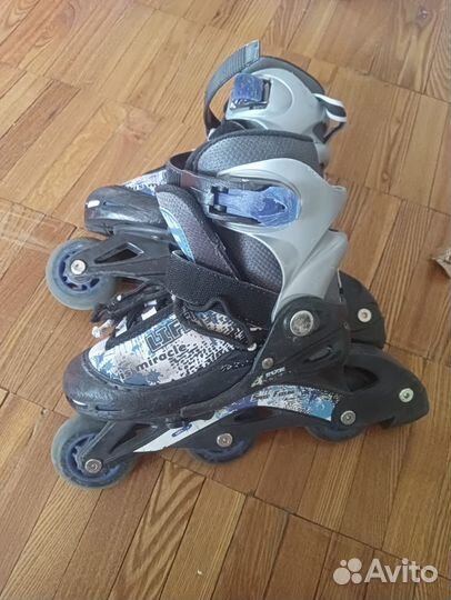 Детские ролики и защита размер 26-29