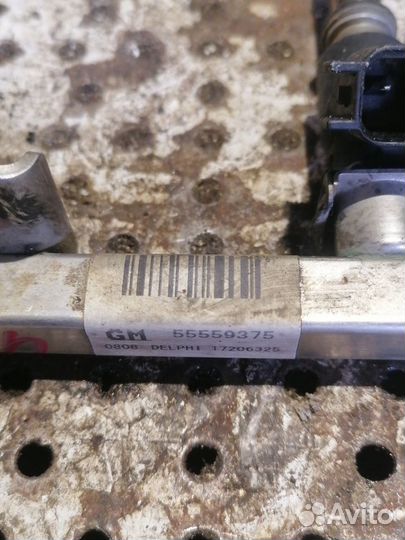 Рампа топливная Opel Astra H