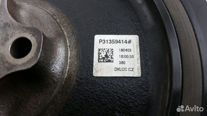 Шкив коленвала Volvo Xc60 B4204T20 2017