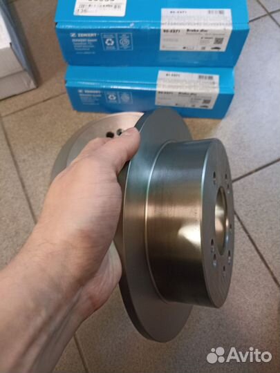 Диск тормозной задний Hyundai sonata YF