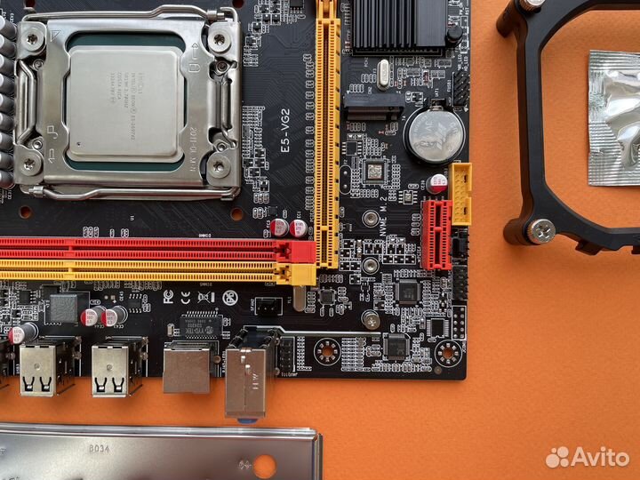 Комплект x79 2011 + intel Xeon E5 2650v2 + 32gb