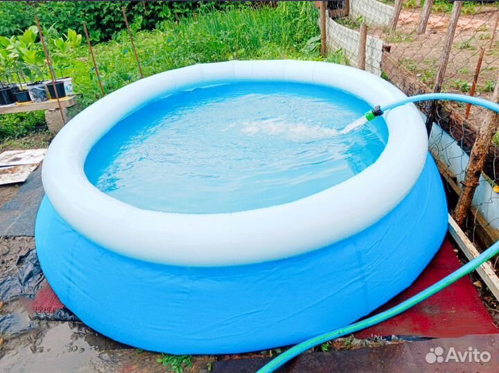 Детский надувной бассейн новый
