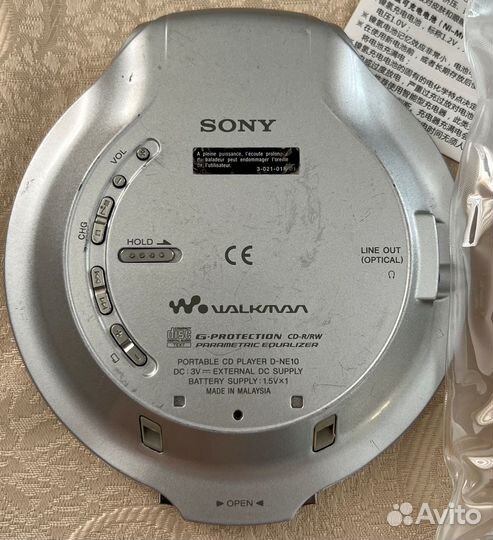 Продам CD MP3 плеер Sony D-NE10