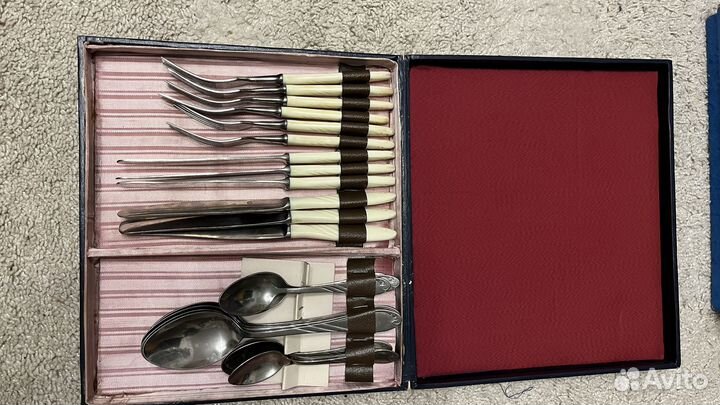 Столовый набор, Набор вилок и ложек, СССР