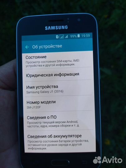 Samsung Galaxy J1 (2016) SM-J120F/DS, 8 ГБ