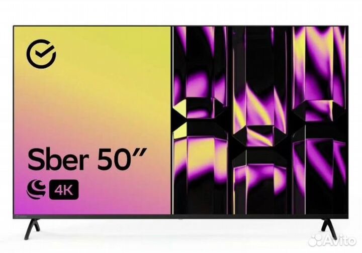 Новый smart TV телевизор Sber 50