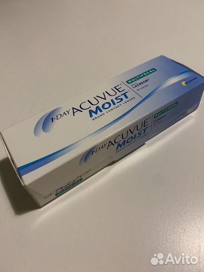 Линзы контактные acuvue moist