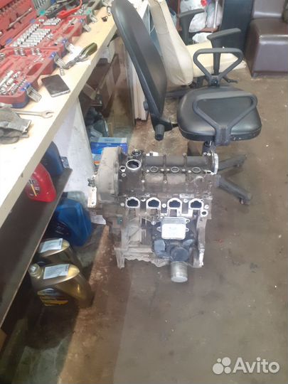 Двигатель на запчасти cwva от автомобиля