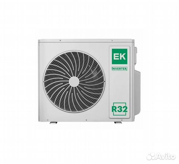 Hapужный блoк мульти cплит-cиcтeмы на 106 кв.м