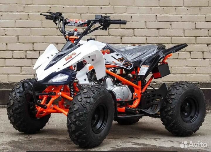 Квадроцикл Kayo Predator 110 белый