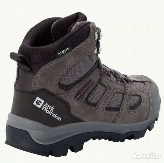 Ботинки JW Vojo 3 Texapore Mid tarmac grey/pink ж