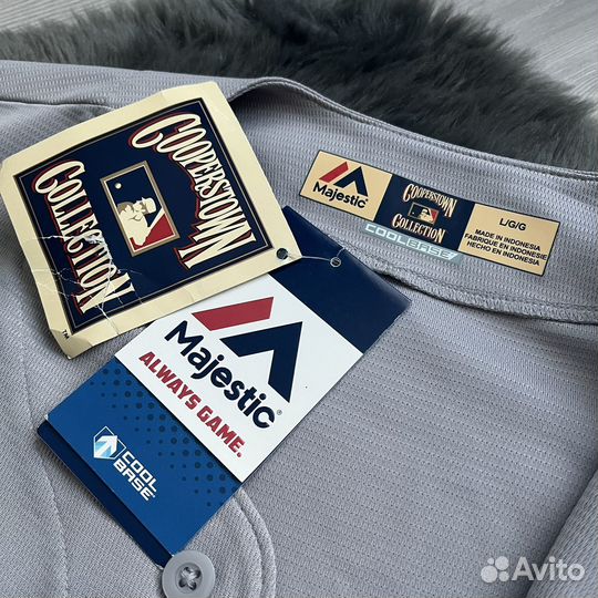 Винтаж Джерси Yankees Cooperstown majestic XL