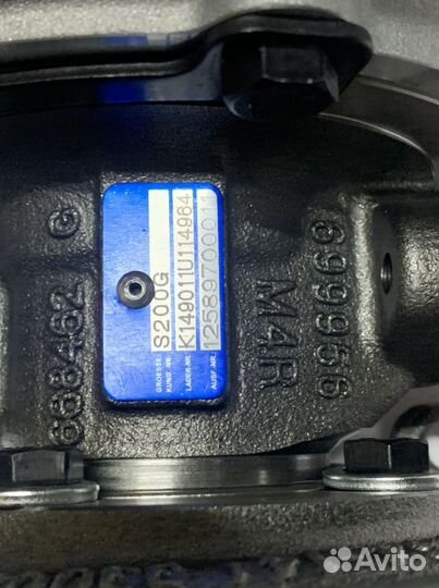 Турбина S200G нефаз дв.820.60 газовый евро-4