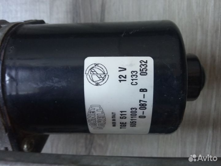 Мотор стеклоочистителя в сборе, трапеция tge 511 m