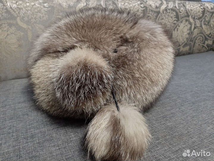 Шапка чернобурка женская