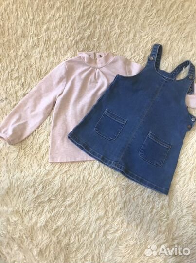 Брендовые вещи для девочки 9 мес.-2 года