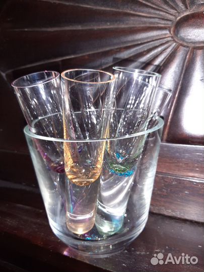 Хрустальные рюмки