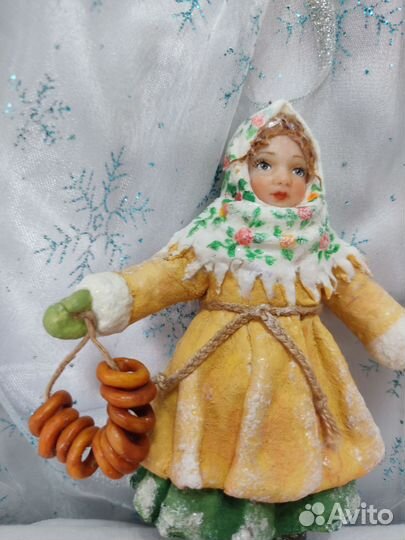 Ватная игрушка