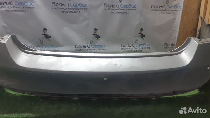 Бампер задний Skoda Rapid 1 2013-2020