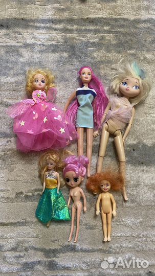 Игрушки пакетом для девочки