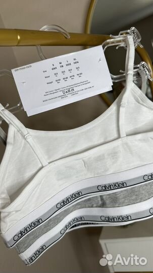 NEW новый оригинал Топ бра calvin klein