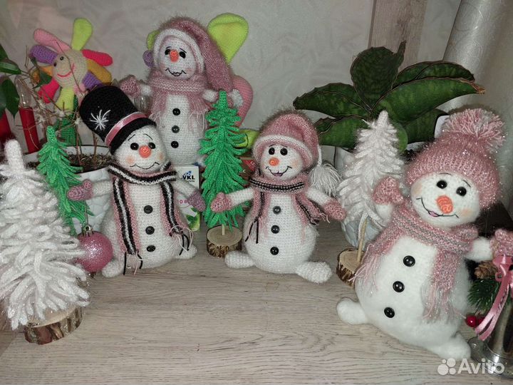 Снеговики ручной работы и на заказ
