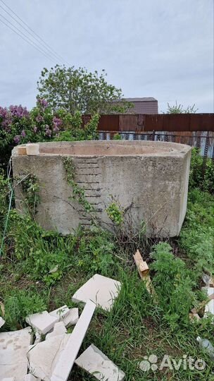 Емкость для воды бетонная