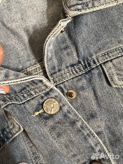 Куртка джинсовка для девочки 116