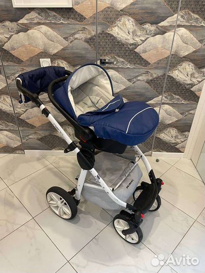 Коляска 3 в 1 rico с автолюлькой