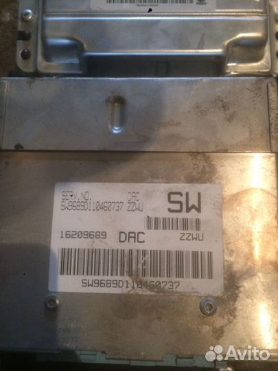 Эбу daewoo nexia n100